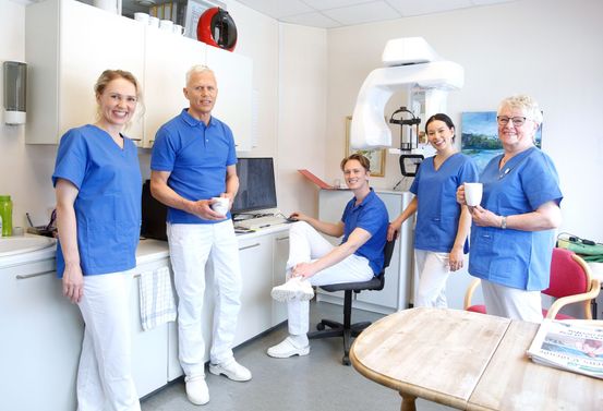Teamet hos Tannlege Hekneby i Drammen